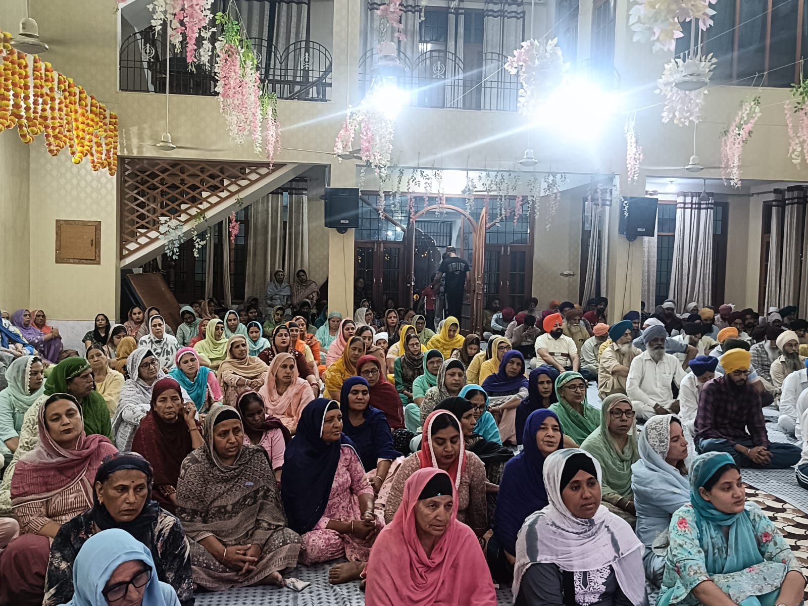 प्रकाश पर्व को समर्पित लगातार चौथा रात्रिकालीन कीर्तन दरबार आयोजित किया गया